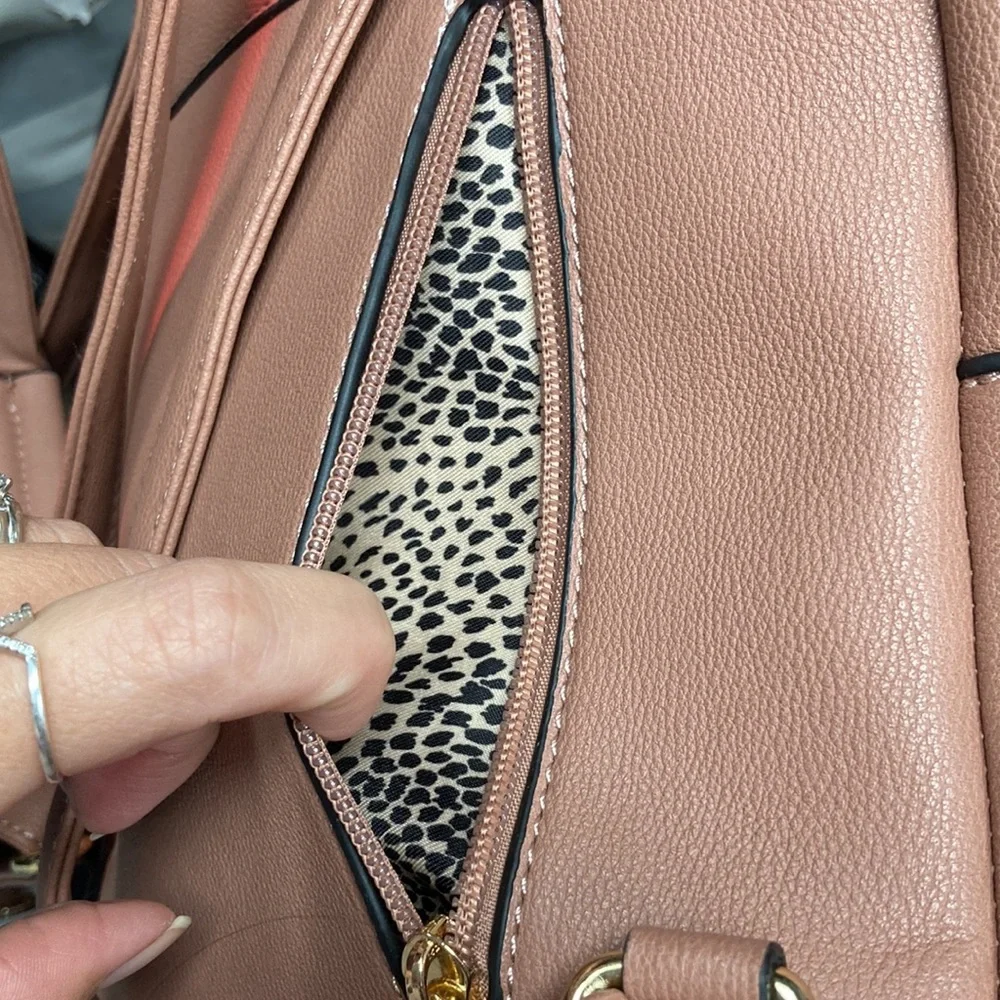 NWT-Alyssa Pink Mini Backpack